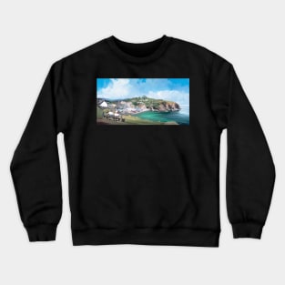 Cadgwith, Cornwall - Original Illustration Crewneck Sweatshirt